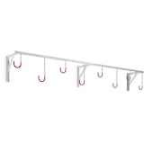 thumbnail of Hängeparksystem 3878 - Fahrradständer für 8 Fahrräder - Wandmontage | Reihen-Hängeparker | Stahl verzinkt & kunststoffummantelte Aufhänge-Haken