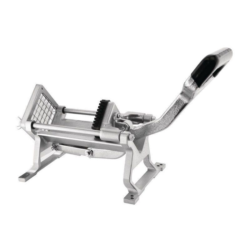 VOGUE Coupe Frites avec Couteau Inox 9,5 mm Fonte d'aluminium 204x436x290mm