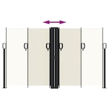 thumbnail of Toldo lateral retráctil crema 140x1200 cm