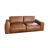 thumbnail of KAWOLA Sofa BODHI 3-Sitzer Leder hellbraun