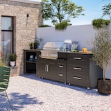 thumbnail of 3-teilige Außenküche mit Grill