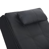 thumbnail of vidaXL Massage Chaiselongue mit Kissen Schwarz Kunstleder
