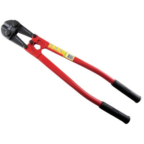 Pinza tenaglia tagliabulloni ad alta resistenza in acciaio nero Hitt NBC - 600 mm - Taglio: Ø 10 mm - Acciaio Ø 8 mm