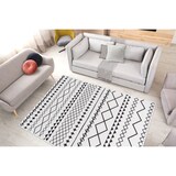 thumbnail of Adelind AE 400 Weiß / Schwarz 160cm x 230cm