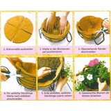 thumbnail of Pflanzeinlage für Pflanzkörbe und Blumenampeln 40cm Kokos-Einleger Kokosfaser 40