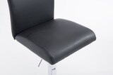 thumbnail of 2er Set Barhocker BIRID - Kunstleder Schwarz 38.5x47x94.5 cm | Barstuhl Höhenverstellbar Mit Lehne Drehbar Tresenhocker Tresenstuhl Kneipenhocker