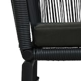 thumbnail of vidaXL 3-tlg. Bistro-Set mit Kissen PVC Rattan Schwarz