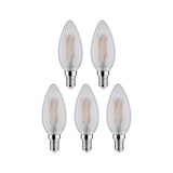 thumbnail of Paulmann Filament 230V LED Kerze E14  5x470lm 5x4,8W 4000K  Matt 29096