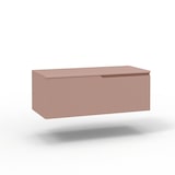 thumbnail of AQA Design Base con top 1 cestone in MDF VENERE rosa cipria cm. L.100 P.45 H.37 MPVE101HTOP-CIP