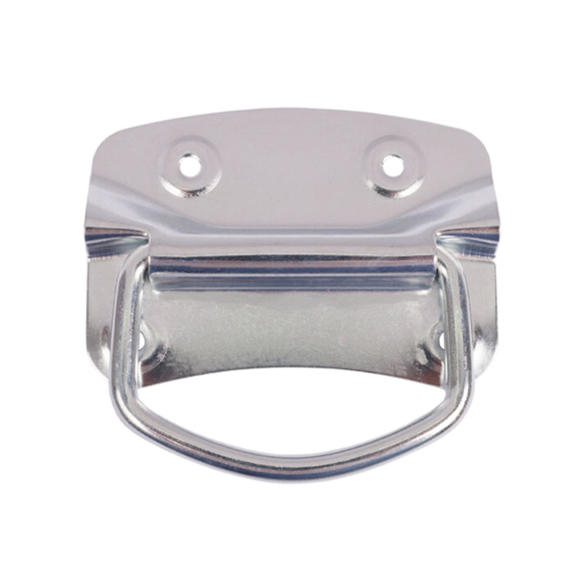 PRIOstahl Kistengriff Griff 1 Stück Verzinkt 100 x 70mm + Befestigungsschrauben aus Stahl für Truhen