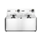 thumbnail of Friteuse Kitchen Line - 2x 8L, HENDI, Kitchen Line, 16L, 230V/7000W, 550x430x(H)345mm