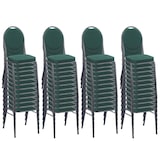 thumbnail of Stapelstuhl Bankettstuhl Hermano Grün | 50er Set