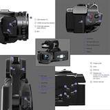 thumbnail of Caméscope Numérique 64MP 18X Zoom Écran Tactile 4 Pouces 4K HD WiFi YONIS