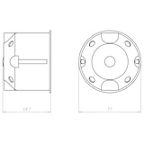 thumbnail of Kaiser Geräte-Verbindungsdose 9074-01