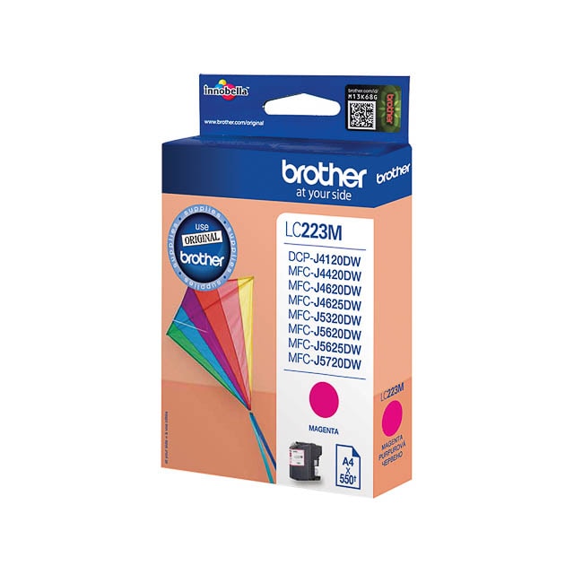 Brother LC223 Cartouche Magenta LC223M (Cerf volant)