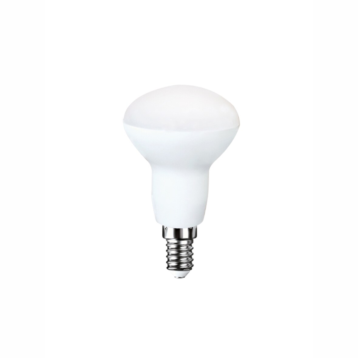 Lampadina a led semi bulbo bianco 6W E14 3000K