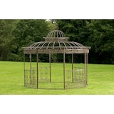 thumbnail of Luxus Pavillon Romantik rund 350 cm bronze