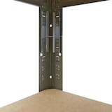 thumbnail of shelfplaza PRO 180x70x40 cm Schwerlastregal in grau mit 6 Böden und 166 kg Traglast pro Boden