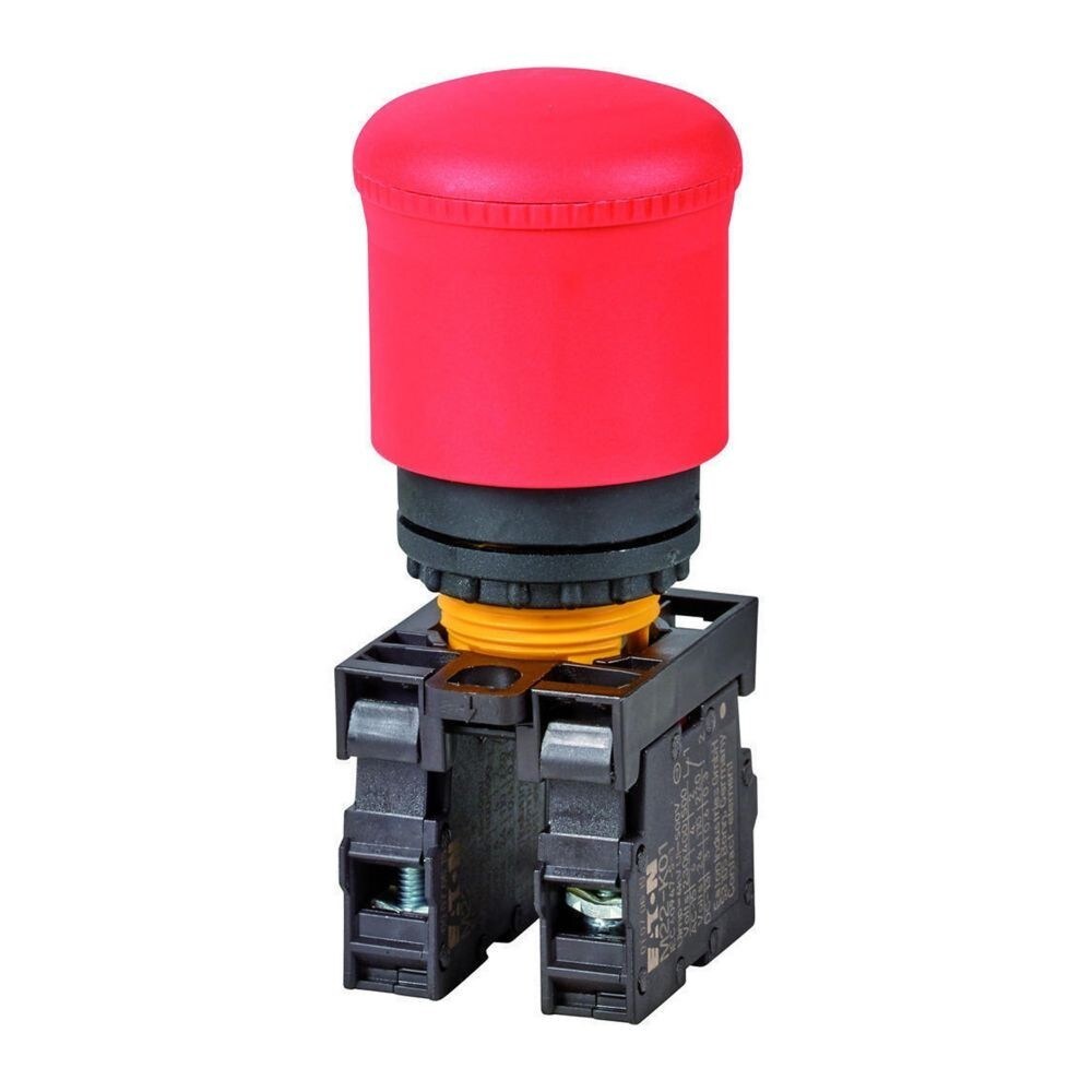 5 Stk. Eaton NOT-HALT-/NOT-AUS-Taste M22-PV-K02 190929