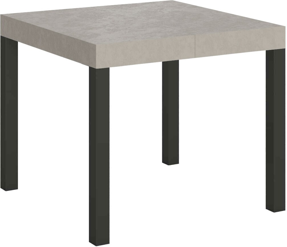 Ausziehtisch 90/246x90 cm Everyday Cashmere Beine anthrazit