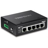 thumbnail of TRENDnet TI-G50 5-Port Gehärteter Industrieller Gigabit DIN-Rail Switch