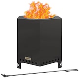 thumbnail of Outsunny - Feuerschale - 45Lx38.8Wx46.5Hcm - Schwarz