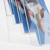 thumbnail of Danieli Store | Expositor portafolletos de 4 plazas A5 de mesa en metacrilato | Expositor para folletos de mesa para volantes  y tarjetas (5 Uds.)