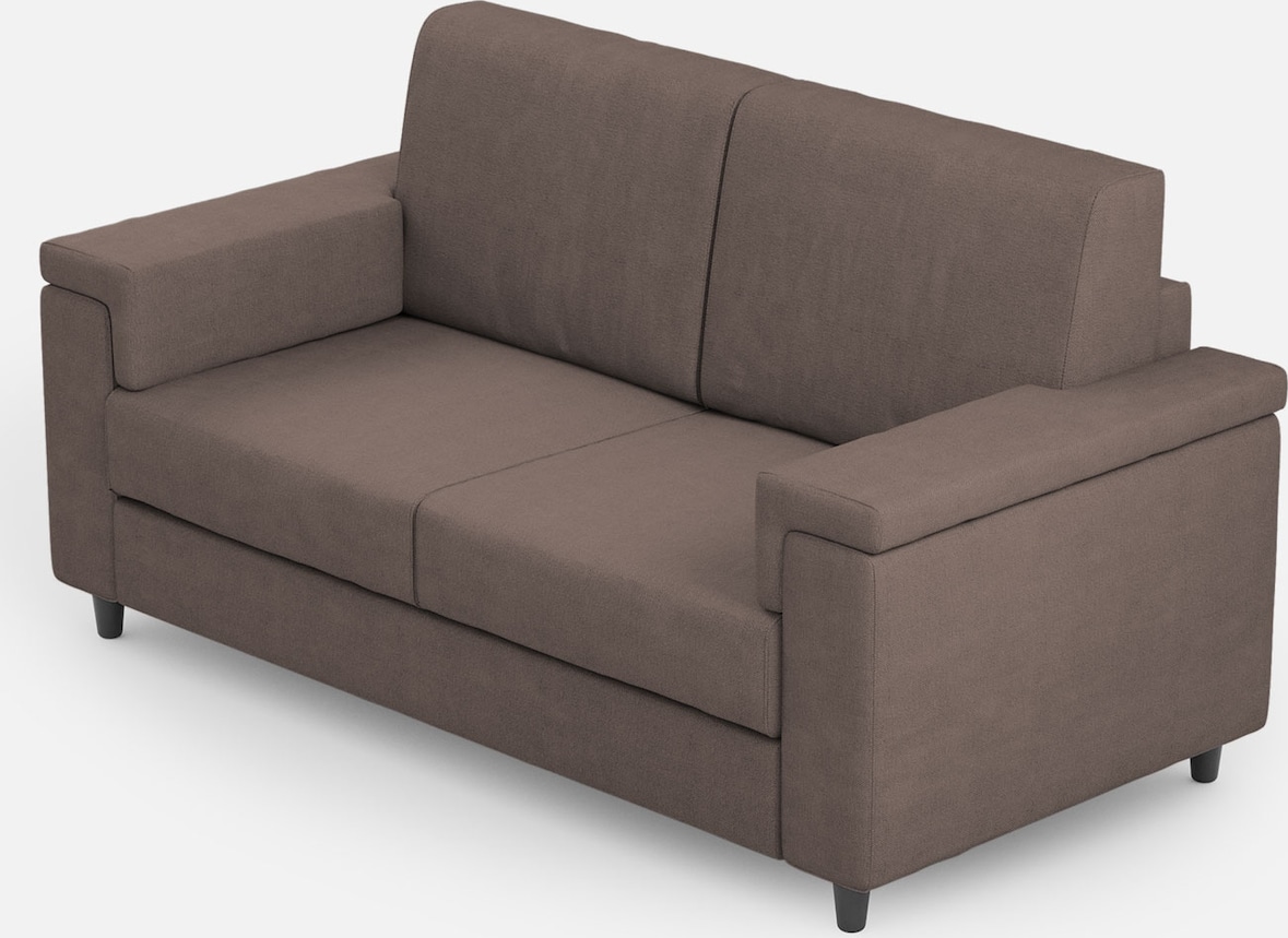 Marrak 2-Sitzer-Sofa (zwei 60-cm-Sitze), Außenmaße L. 148 cm, Farbe Taupe