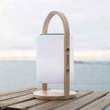 thumbnail of Lumisky Lampe enceinte bluetooth multicolore WOODY PLAY H37cm Bois Bois