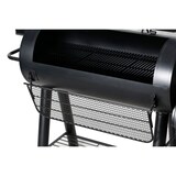 thumbnail of Tarrington House Holzkohlegrill mit Smoker Batesville, Stahl, 176 x 86 x 152.5 cm, Deckel mit Thermometer, Entlüftungssystem, fahrbar, schwarz