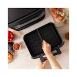 thumbnail of Cecotec Cecofry Dual 9000 Sencillo 9 L Independiente 2850 W Freidora de aire caliente Negro, Acero inoxidable