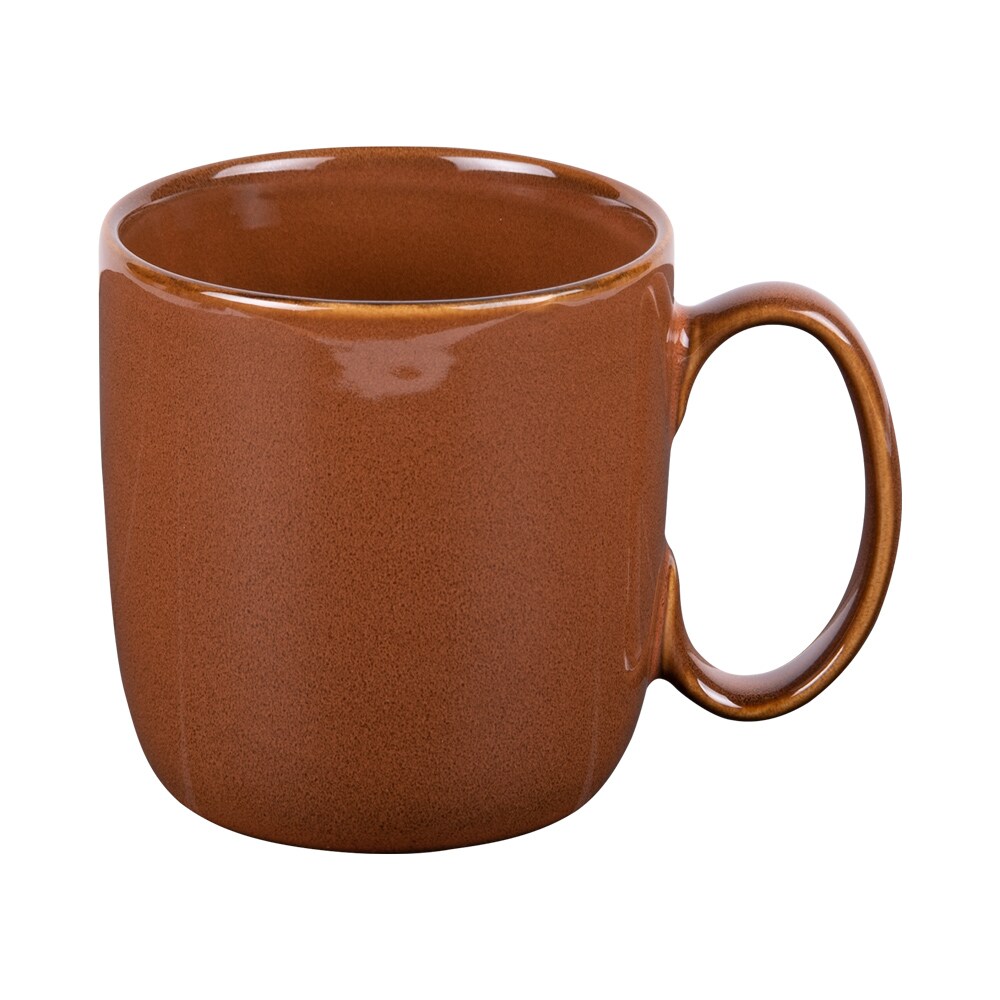 Mug Elyas miel 38 cl x6 -  38.00 cl Marron Rond Grès Table Passion 15.00x13.00 cm