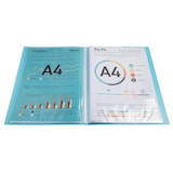 thumbnail of Exacompta Cod. 5849E - Portalistini Kreacover Pastel personalizzabile copertina in   Ppl 40 buste cristallo liscio - A4 Col. assortiti - Conf. da 10