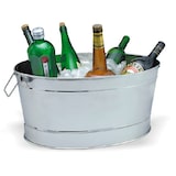 thumbnail of Garcia de Pou - Seau Grand Ovale 52X36X24,5 Cm Argente Inox