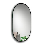 thumbnail of Espejo de Pared Ovalado Negro | Espejo Decorativo Oval | Espejo de Baño Ovalado | Reversible | 75 x 100cm - Negro
