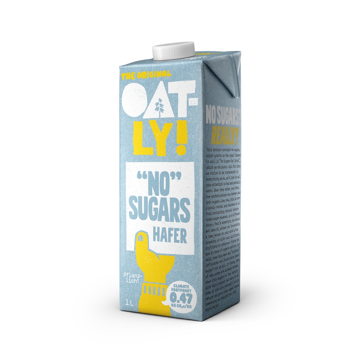 Oatly Haferdrink ohne Zucker 6 x 1 l (6 l)