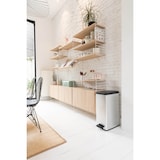 thumbnail of Curver - DECO SLIM BIN Abfalleimer 40L mit Fußpedal silber metallic   silber metallic