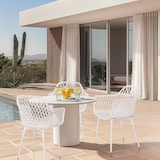 thumbnail of Gartenstuhl / Esszimmerstuhl BEGIO L Kunststoff weiß hjh LIVING