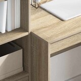 thumbnail of vidaXL Schreibtisch mit Schubladen 2 pcs Sonoma-Eiche