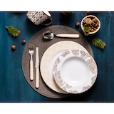 thumbnail of Excelsa set 6 sets de table Round plastique D36 gris