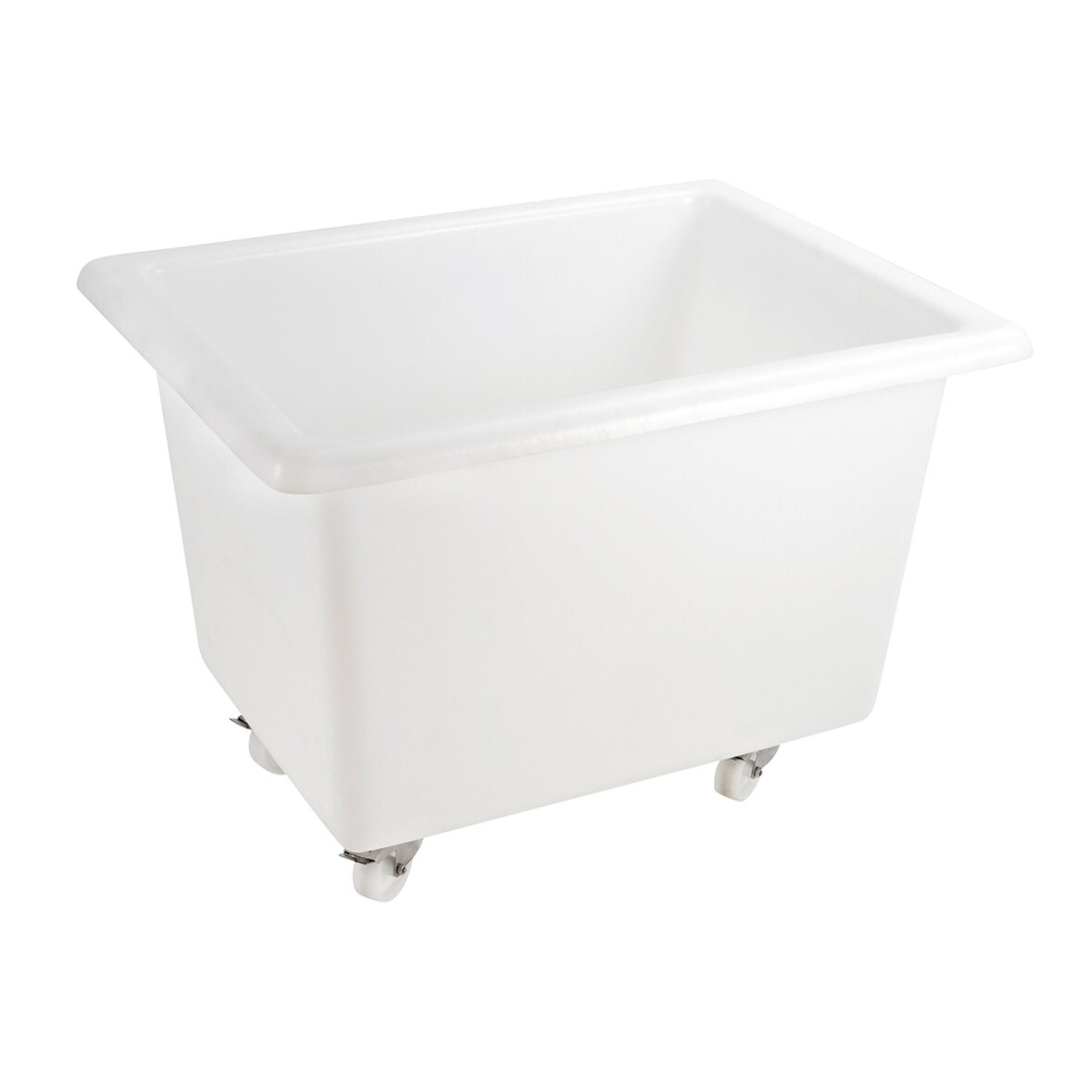 GILAC Bac grand volume - 4 roues pivotantes (2 freins) - 310 L - Blanc G146821