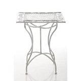 thumbnail of Eisentisch Asina 60 x 60 cm antik weiß