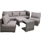 thumbnail of Rattan Lounge mit Aluminiumgestell San Marino  
1