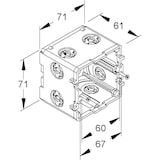 thumbnail of HKL Geräteeinbaudose KED65