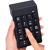 thumbnail of Teclado numérico sem fios USB 2.4G de 18 teclas para PC e portátil