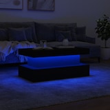thumbnail of vidaXL Couchtisch mit LED-Leuchten Weiß 90x50x40 cm
