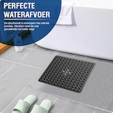 thumbnail of HGMD Antislip douchemat / Badmat - Zwart- 53x53 cm - Zuignappen - Douchemat - Badkamermat - Antislip voor douche