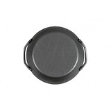 thumbnail of TURK Servierpfanne schmiedeeisern mit 2 Griffen Ø24cm mit extra hohem Rand schwarz