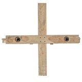 thumbnail of vidaXL Weihnachtsbaum mit Ständer Braun 180 cm Massivholz Teak