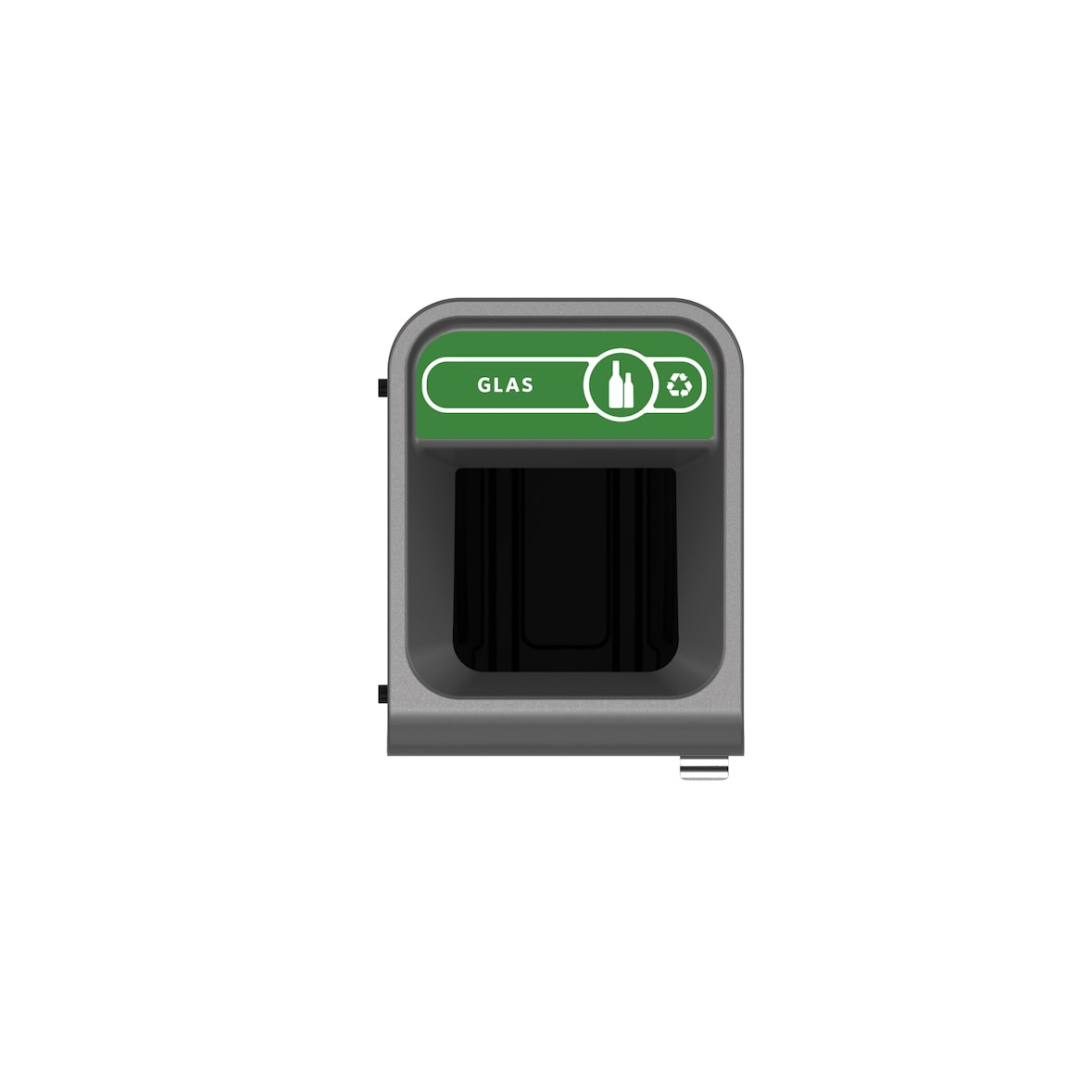 Rubbermaid Recyclingstation 2154768 57l Behältereinheit Glas gn